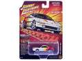 1991 Toyota MR2 White with Stripes 'Hobby Exclusive' Series Limited Edition to 3720 pieces Worldwide 1/64 Diecast Model Car by Johnny Lightning