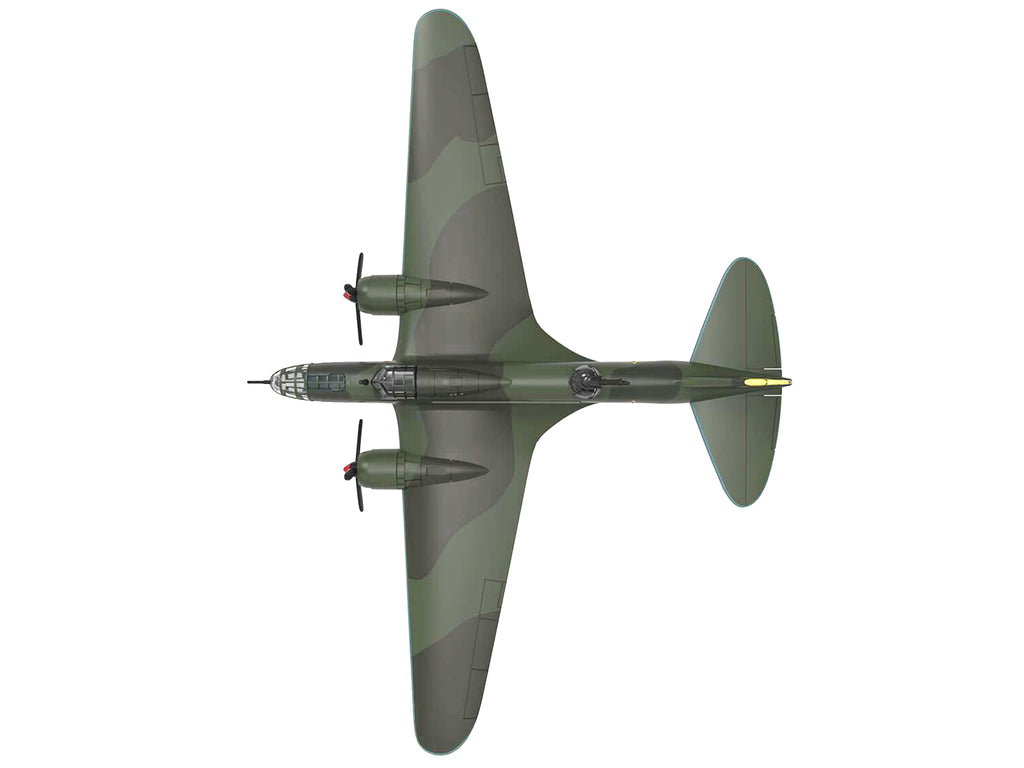 Ilyushin IL-4 Bomber Aircraft 'Soviet Baltic Fleet Guards Regiment' (1942) 'Planes of World War II' Series 1/144 Diecast Model Airplane by Luppa