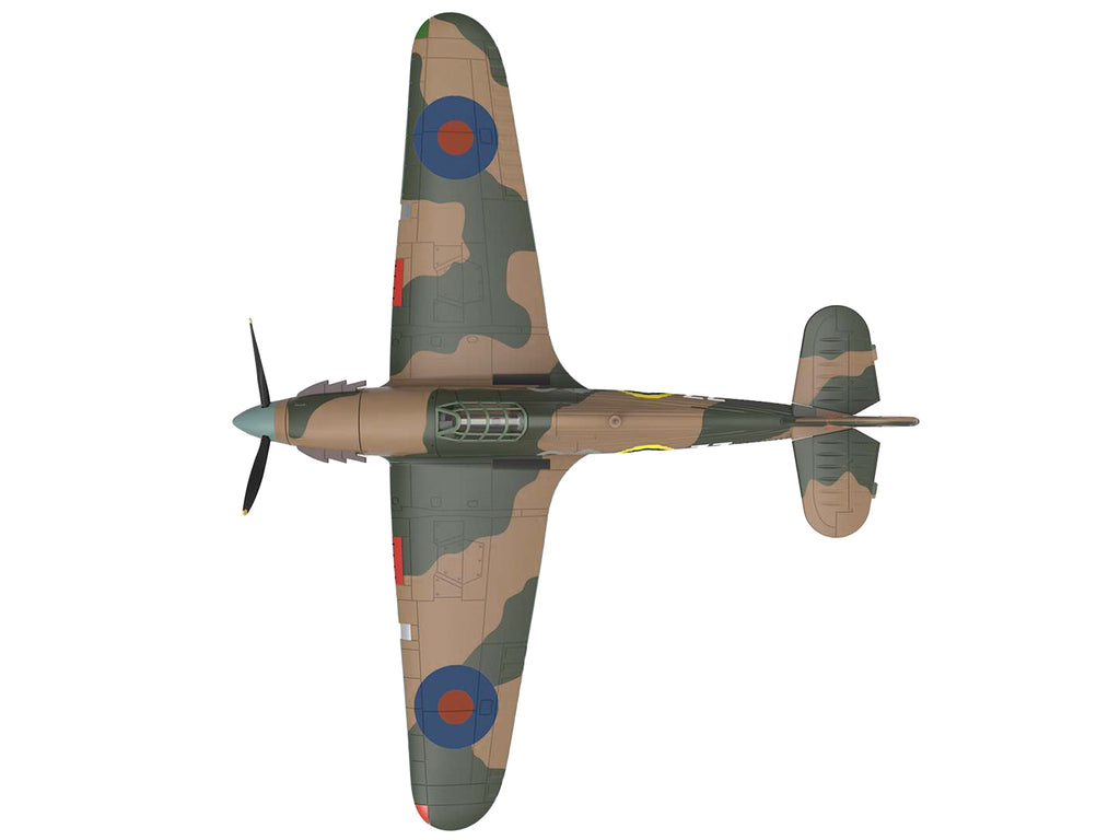 Hawker Hurricane Mk.IIB Aircraft 'No. 134 Squadron 151 Wing Vaenga USSR' (1941) British Royal Air Force 'Planes of World War II' Series 1/72 Diecast Model Airplane by Luppa