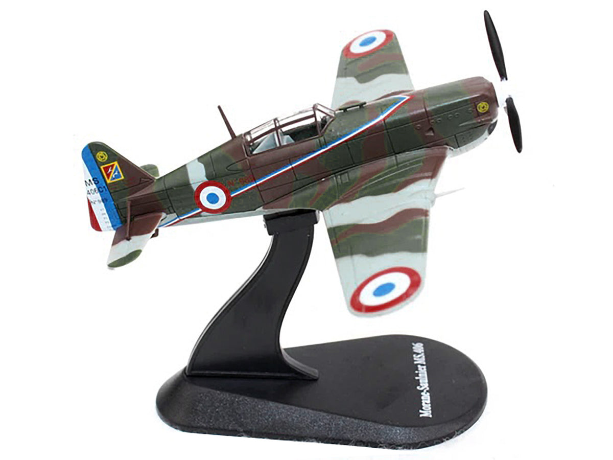 Morane-Saulnier MS.406 Fighter Aircraft '3/4 Escadrille GC II/3' Armee de l'Air (French Air Force) (1940) 'Planes of World War II' Series 1/72 Diecast Model Airplane by Luppa
