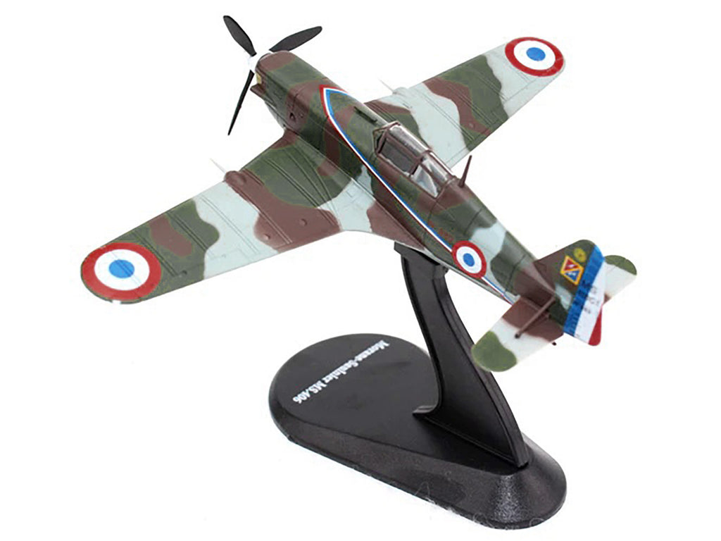 Morane-Saulnier MS.406 Fighter Aircraft '3/4 Escadrille GC II/3' Armee de l'Air (French Air Force) (1940) 'Planes of World War II' Series 1/72 Diecast Model Airplane by Luppa