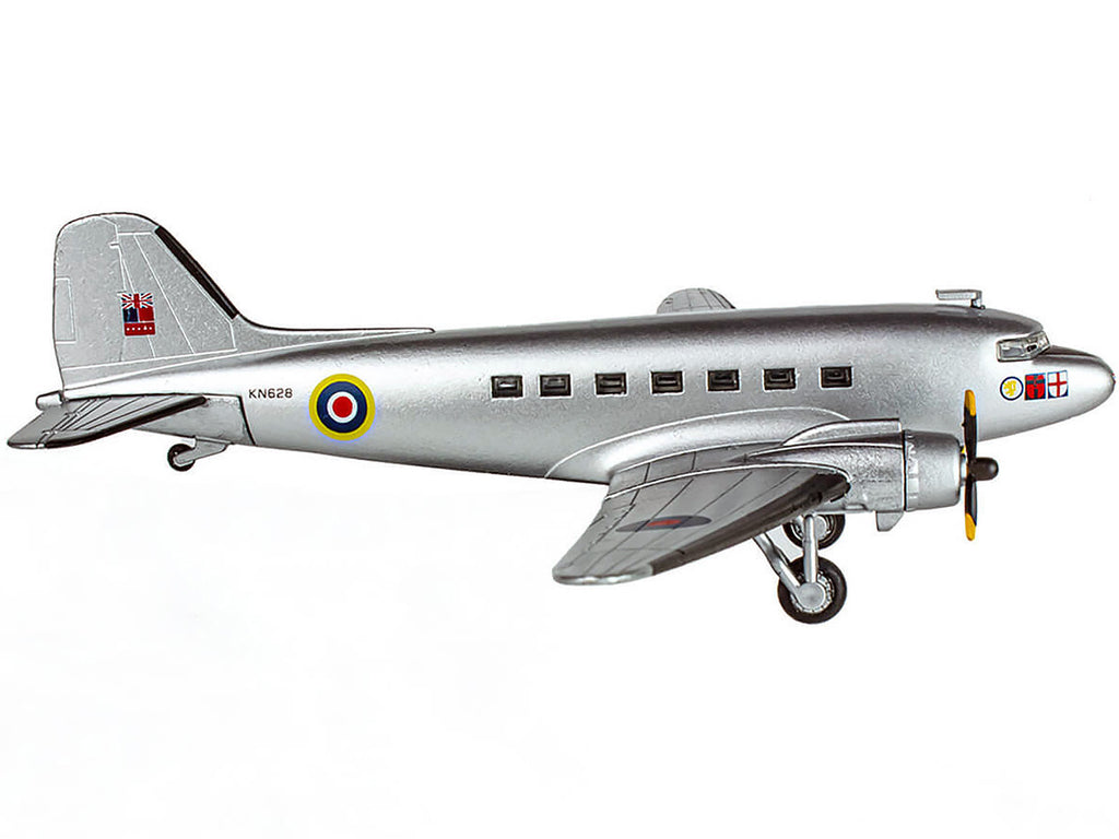 Douglas C-47 Dakota Transport Aircraft 'Field Marshal Montgomery No. 24 Squadron' Royal Air Force (1945) 'Planes of World War II' Series 1/144 Diecast Model Airplane by Luppa
