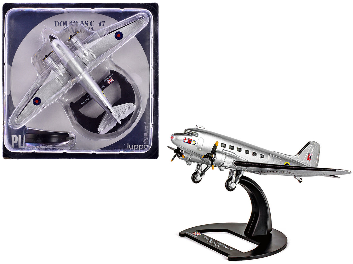 Douglas C-47 Dakota Transport Aircraft 'Field Marshal Montgomery No. 24 Squadron' Royal Air Force (1945) 'Planes of World War II' Series 1/144 Diecast Model Airplane by Luppa
