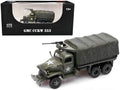 GMC CCKW 353 Truck With Mounted Gun Olive Drab '4148174-S' US Army World War II 1/72 Diecast Model by Legion