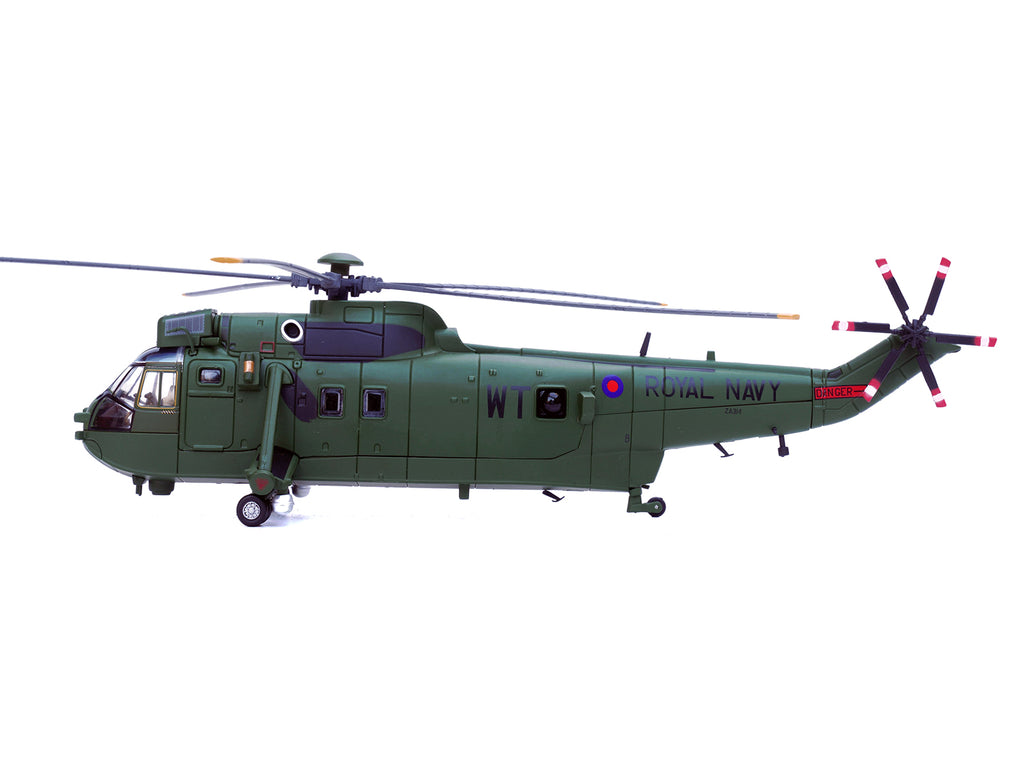 Westland Sea King HC.4 Helicopter 'Green Livery 848 Naval Air Squadron Commando Helicopter Force Royal Naval Air Station Yeovilton Somerset' (2009) British Royal Navy 1/72 Diecast Model by Legion