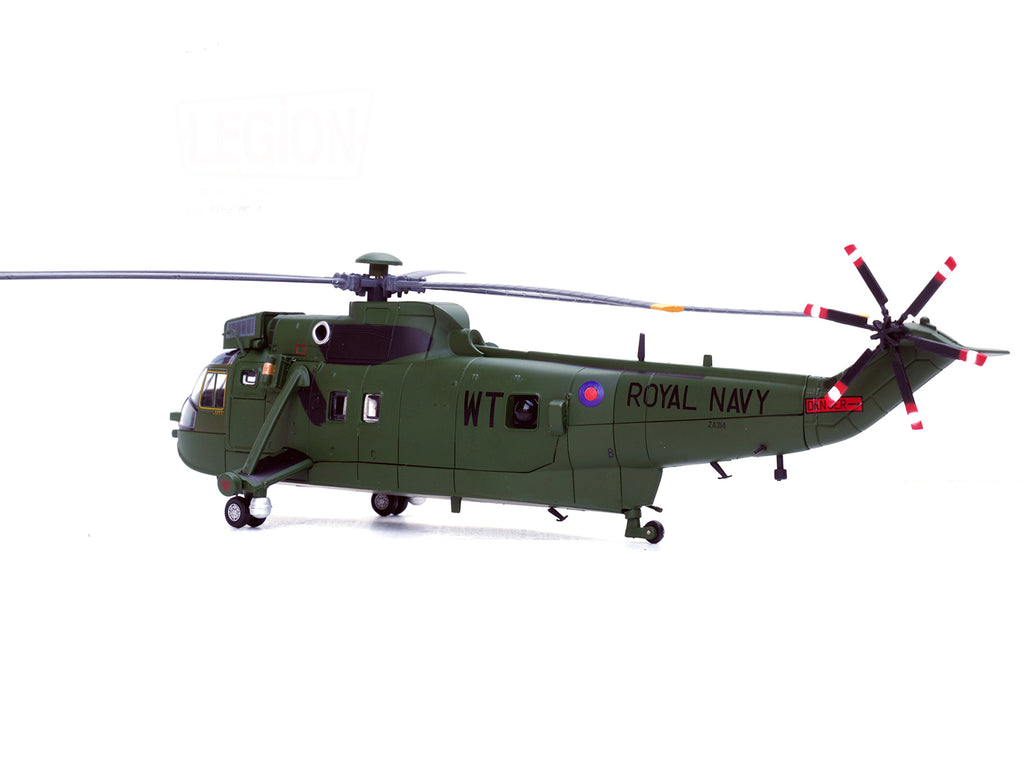 Westland Sea King HC.4 Helicopter 'Green Livery 848 Naval Air Squadron Commando Helicopter Force Royal Naval Air Station Yeovilton Somerset' (2009) British Royal Navy 1/72 Diecast Model by Legion