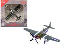 North American P-51B Mustang Aircraft 'Shangri-La 336th Fighter Squadron 4th Fighter Group' (1944) United States Army Air Forces 1/72 Diecast Model Airplane by Legion