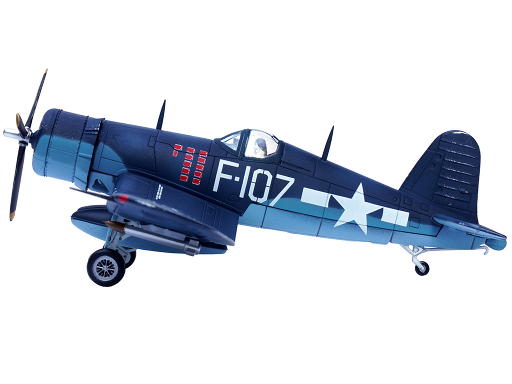 Vought F4U-1D Corsair Fighter Plane '1st Lt. Phillip DeLong Marine Fighter Squadron (VMF-224)' (1945) 1/72 Diecast Airplane Model by Legion