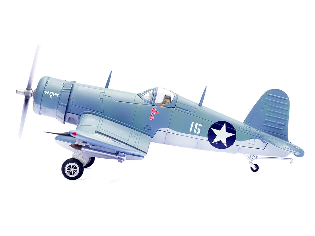 Vought F4U-1 Corsair Fighter Plane 'Daphne 'C' 2nd Lt. James N. Cupp VMF-213 Hell Hawks Guadalcanal' (1943) United States Marines 1/72 Diecast Model Airplane by Legion