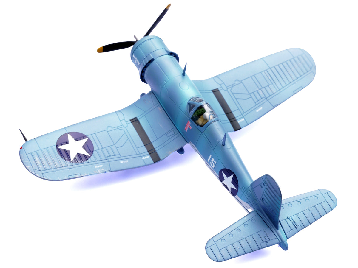 Vought F4U-1 Corsair Fighter Plane 'Daphne 'C' 2nd Lt. James N. Cupp VMF-213 Hell Hawks Guadalcanal' (1943) United States Marines 1/72 Diecast Model Airplane by Legion