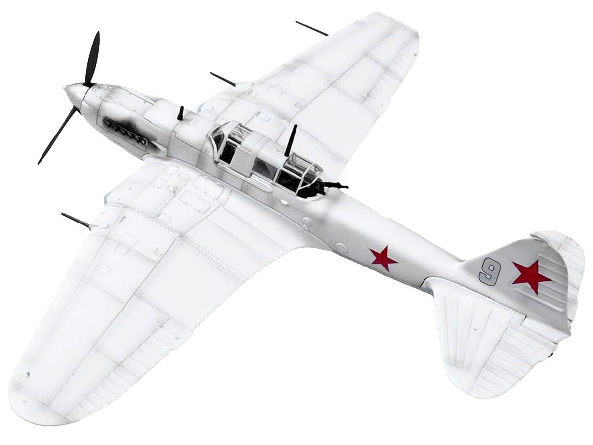 Ilyushin IL-2 Shturmovik Aircraft White '3rd Squadron 505th Air Assault Regiment 226th Air Assault Division Battle of Stalingrad' (1942) Soviet Air Force 1/72 Diecast Model Airplane by Legion
