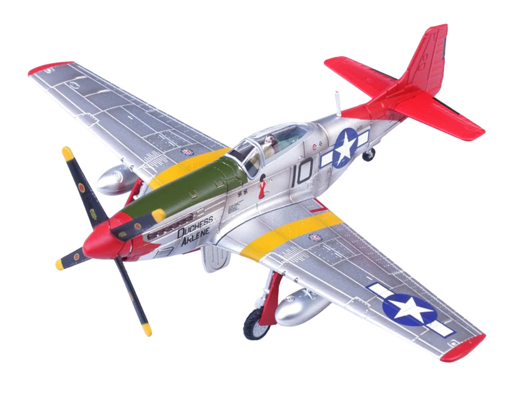 North American P-51D Mustang Aircraft 'Duchess Arlene Robert Williams 100th Fighter Squadron 332nd Fighter Group Tuskegee Airmen Fifteenth Air Force Italy' (1944) United States Army Air Forces 1/72 Diecast Model Airplane by Legion