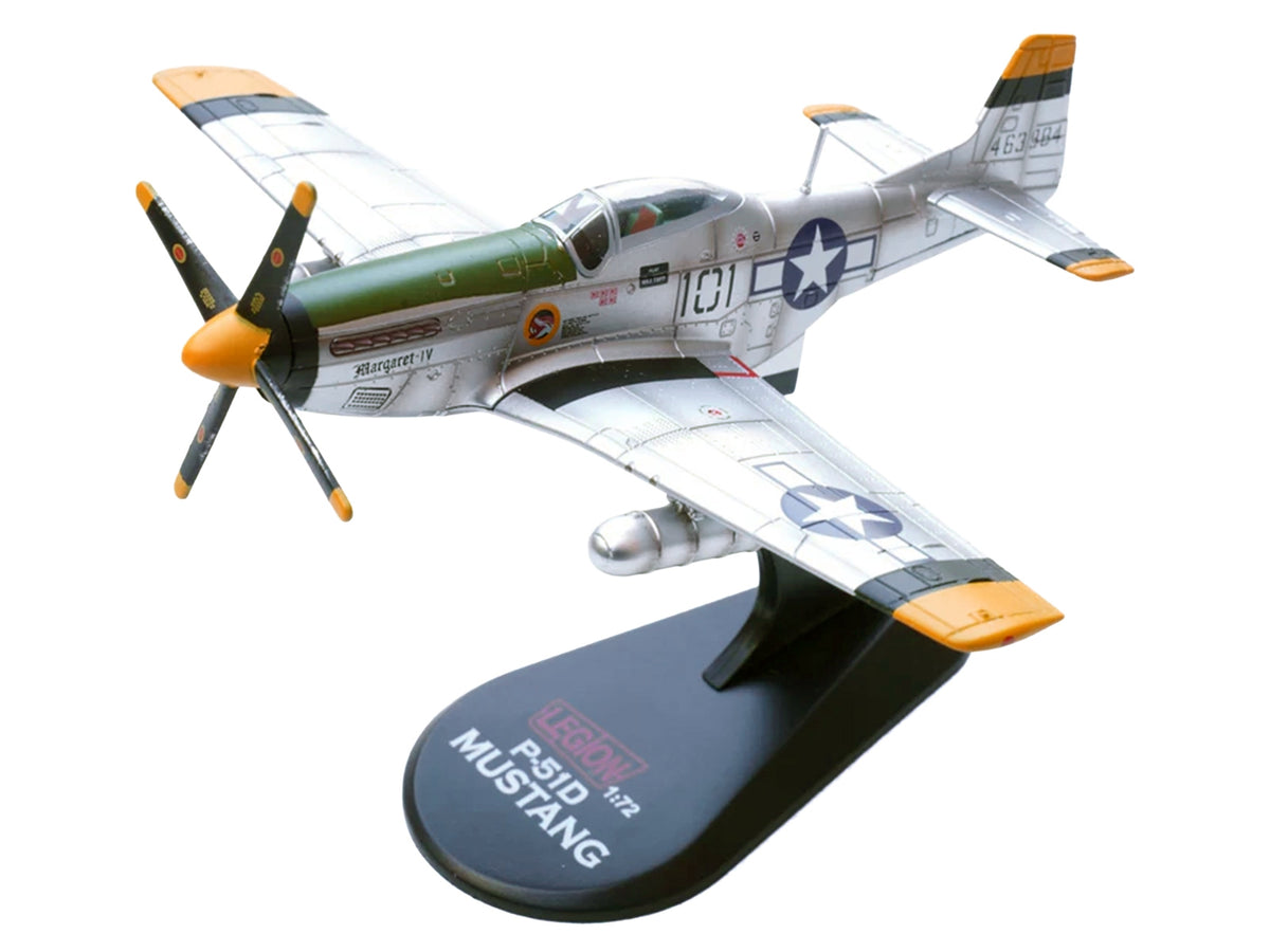North American P-51D Mustang Aircraft 'Margaret IV James Tapp 78th Fighter Squadron 15th Fighter Group Twentieth Air Force Iwo Jima' (1945) United States Army Air Forces 1/72 Diecast Model Airplane by Legion