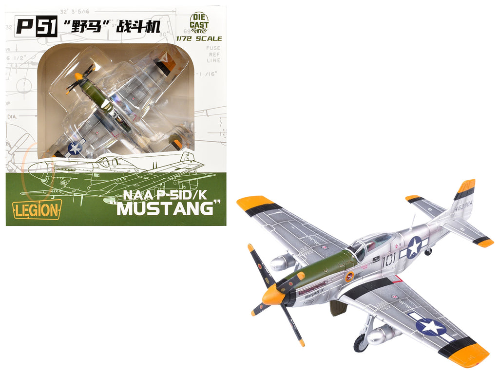 North American P-51D Mustang Aircraft 'Margaret IV James Tapp 78th Fighter Squadron 15th Fighter Group Twentieth Air Force Iwo Jima' (1945) United States Army Air Forces 1/72 Diecast Model Airplane by Legion