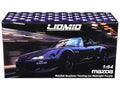 Mazda Roadster Touring Car RHD (Right Hand Drive) Midnight Purple Metallic 'Hobby Expo China 2026 Event Edition' 1/64 Diecast Model Car by Liomio