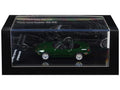 Mazda MX-5 Miata (NA) Convertible British Racing Green 1/64 Diecast Model Car by MotorHelix
