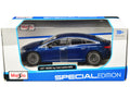 Mercedes-Benz EQS Blue Metallic 'Special Edition' Series 1/27 Diecast Model Car by Maisto