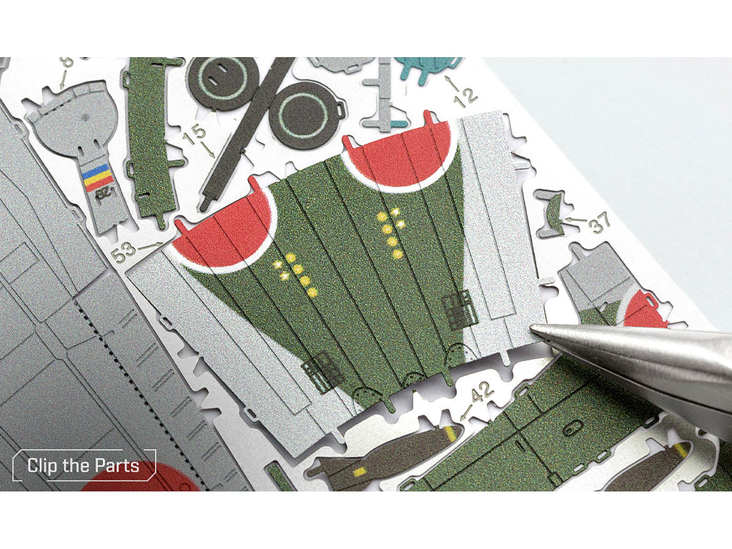 Model Kit Mitsubishi A6M Zero Fighter Aircraft 'World War II' Imperial Japanese Navy (Moderate Difficulty) Steel Model by Metal Earth