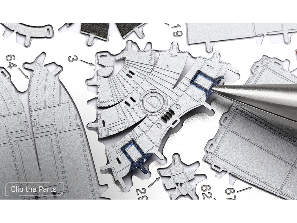 Model Kit Consolidated PBY Catalina Amphibious Aircraft 'Miss Pick Up' United States Army Air Forces (Moderate Difficulty) Steel Model by Metal Earth