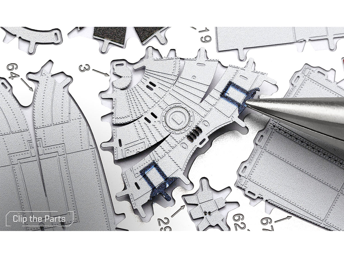 Model Kit Consolidated PBY Catalina Amphibious Aircraft 'Miss Pick Up' United States Army Air Forces (Moderate Difficulty) Steel Model by Metal Earth
