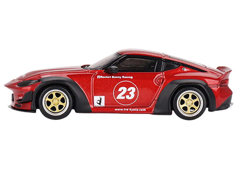 Nissan Z 'Pandem' #23 Passion Red Metallic Limited Edition to 6600 pieces Worldwide 1/64 Diecast Model Car by Mini GT
