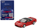 1989 Honda NS-X Prototype 'Ayrton Senna - Midship Sports' Red with Black Top and Driver Figure Limited Edition 1/64 Diecast Model Car by Mini GT