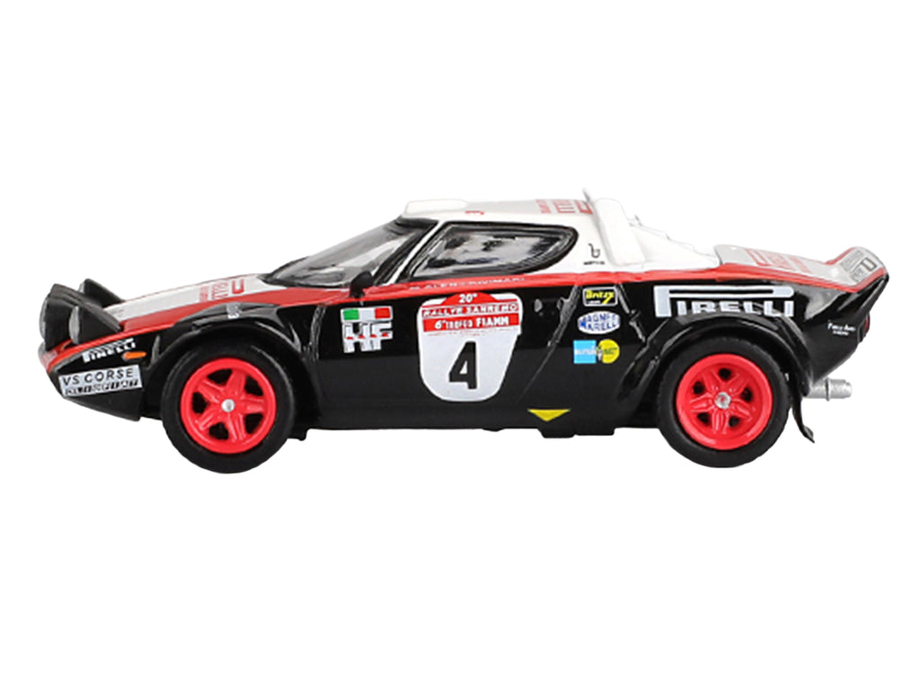 Lancia Stratos HF #4 Markku Alen - Ilkka Kivimaki Winner 'Rally Sanremo' (1978) Limited Edition 1/64 Diecast Model Car by Mini GT