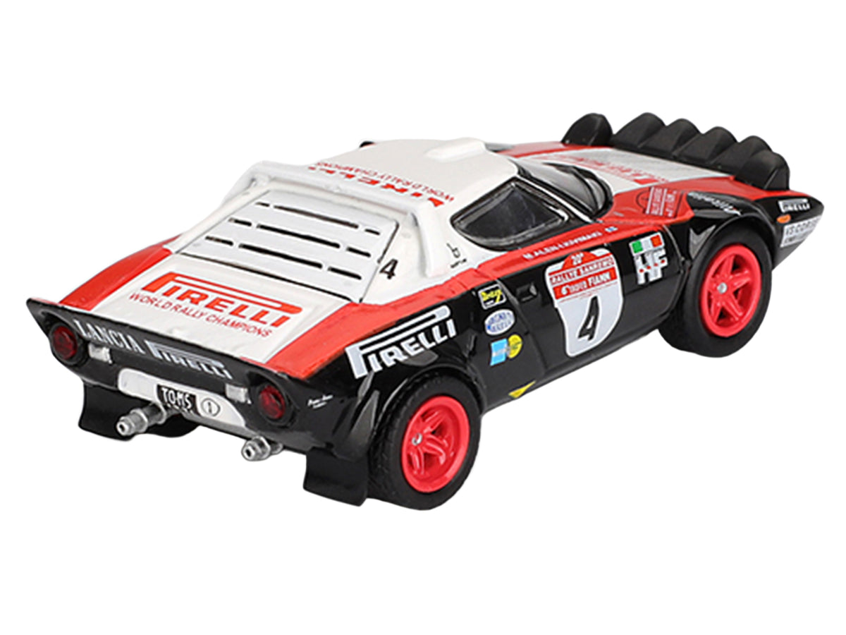 Lancia Stratos HF #4 Markku Alen - Ilkka Kivimaki Winner 'Rally Sanremo' (1978) Limited Edition 1/64 Diecast Model Car by Mini GT