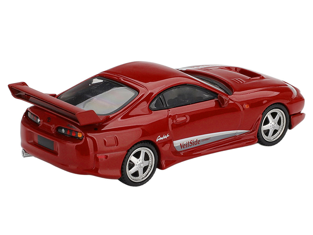 Toyota Supra 'VeilSide Combat V-I' Red Limited Edition 1/64 Diecast Model Car by Mini GT
