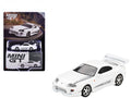 Toyota Supra 'VeilSide Combat V-I' White Limited Edition 1/64 Die Cast Model Car by Mini GT