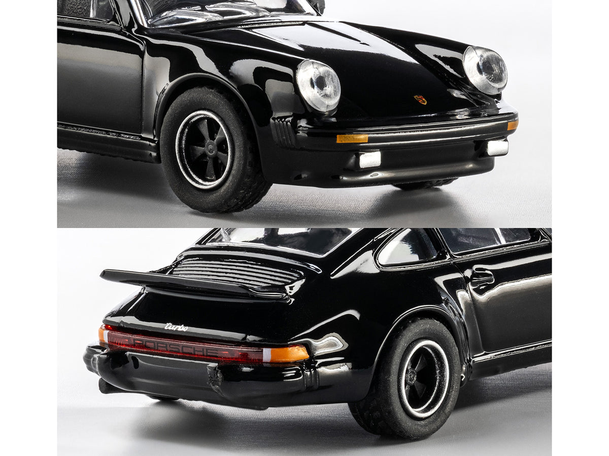1975 Porsche 930 Turbo Black 'Collection' Series 1/64 Diecast Model Car by Majorette
