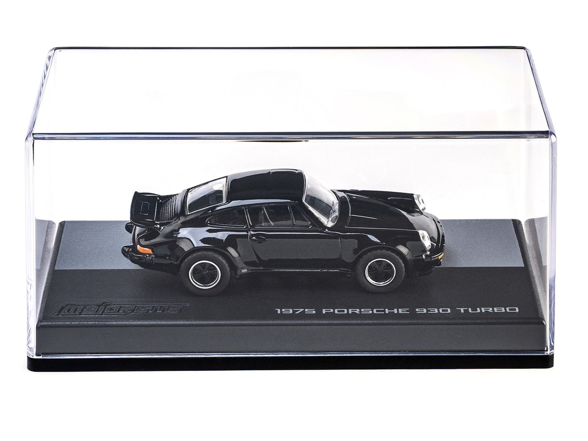 1975 Porsche 930 Turbo Black 'Collection' Series 1/64 Diecast Model Car by Majorette