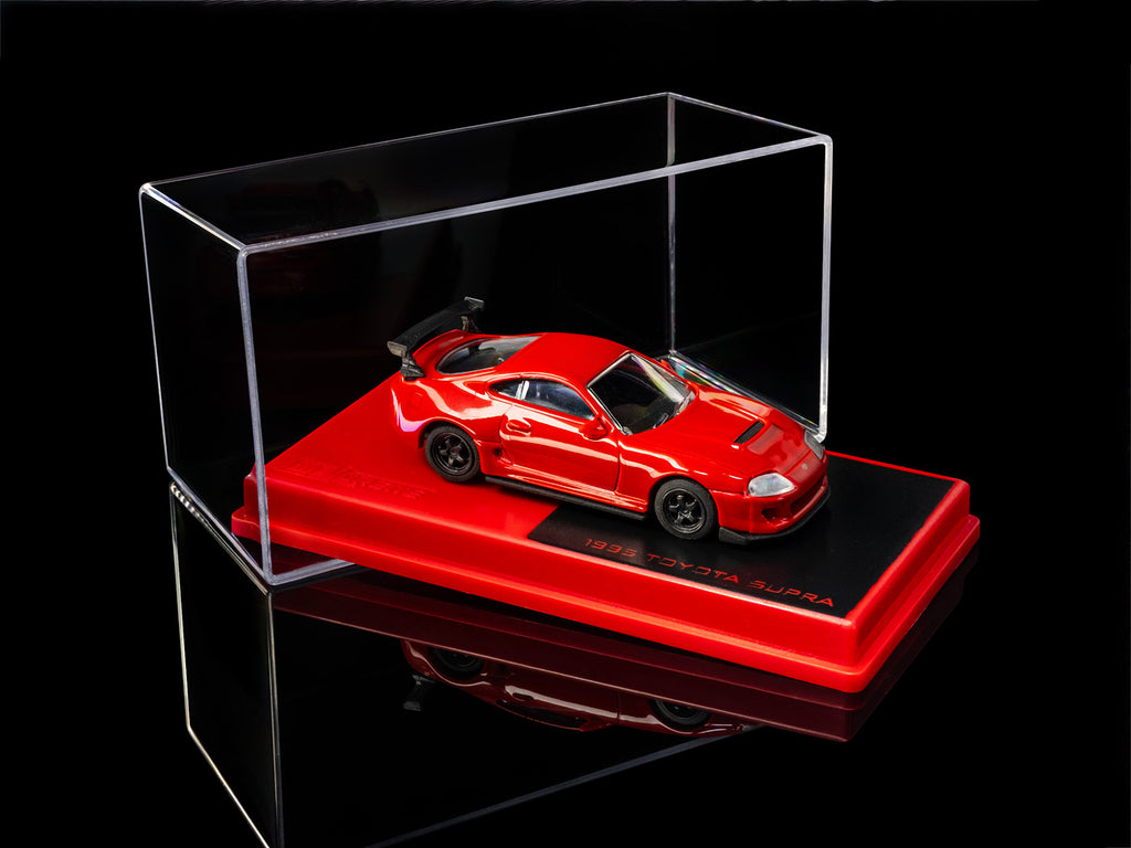 1995 Toyota Supra RHD (Right Hand Drive) Red 'Collection' Series 1/64 Diecast Model Car by Majorette