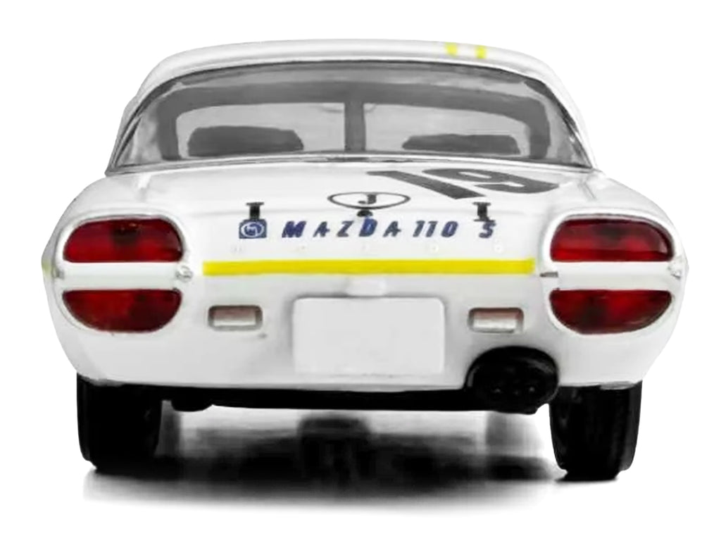 Mazda 110 S Cosmo Sports RHD (Right Hand Drive) #19 'Marathon de la Route' (1968) 1/64 Diecast Model Car by Model Model