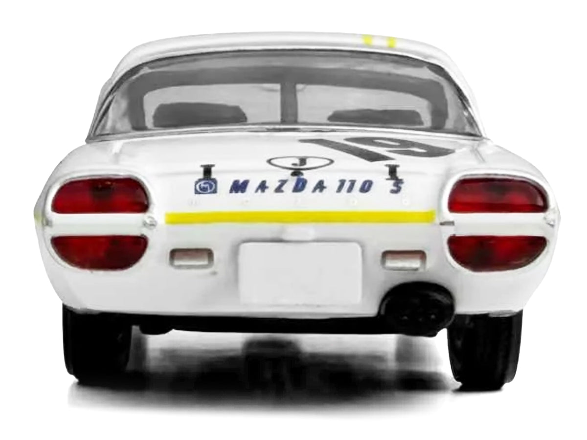 Mazda 110 S Cosmo Sports RHD (Right Hand Drive) #19 'Marathon de la Route' (1968) 1/64 Diecast Model Car by Model Model