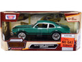 1974 Ford Maverick Grabber Green with Black Stripes 'Forgotten Classics' Series 1/24 Diecast Model Car by Motormax