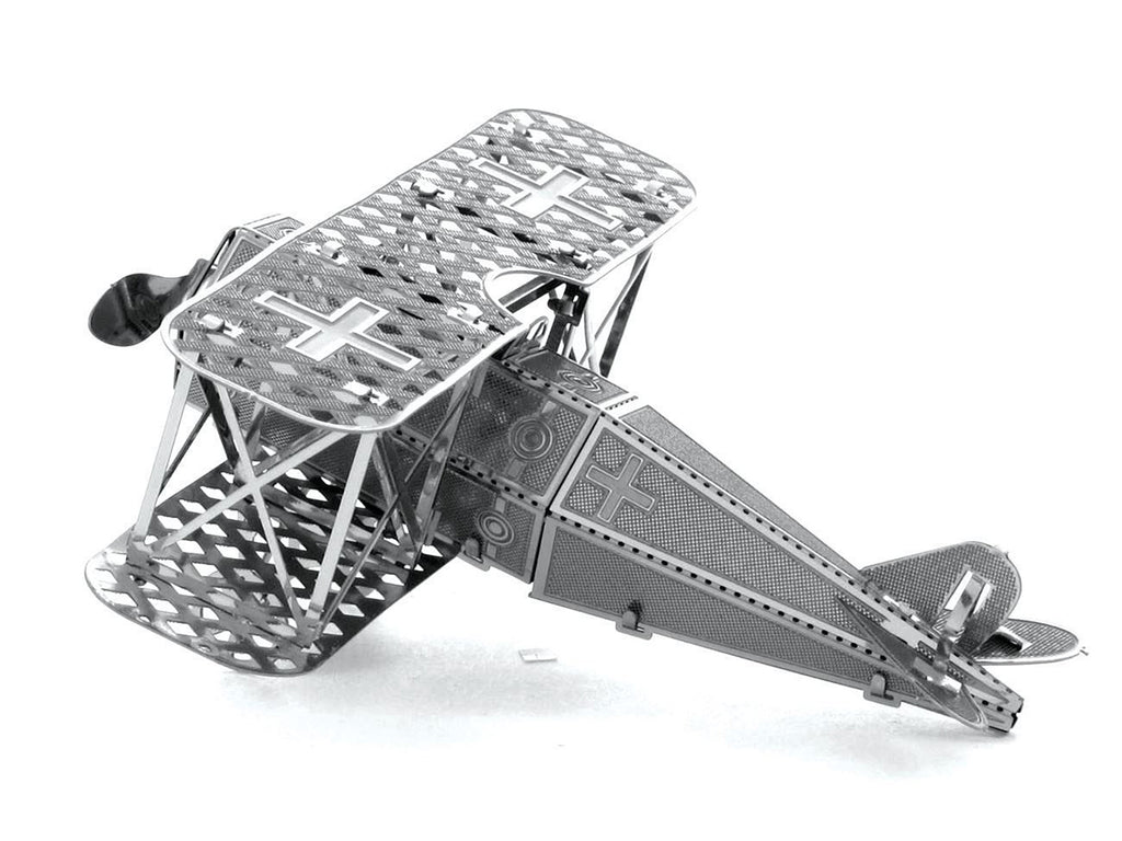 Model Kit Fokker D-VII Fighter Aircraft 'Imperial German Army' (Easy Difficulty) Steel Model by Metal Earth