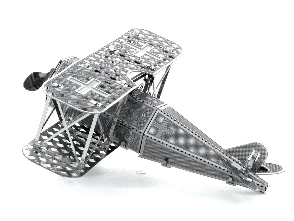 Model Kit Fokker D-VII Fighter Aircraft 'Imperial German Army' (Easy Difficulty) Steel Model by Metal Earth