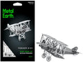 Model Kit Fokker D-VII Fighter Aircraft 'Imperial German Army' (Easy Difficulty) Steel Model by Metal Earth