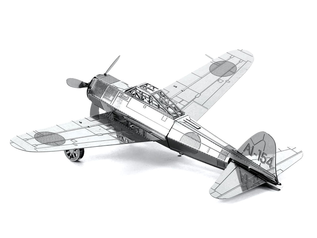 Model Kit Mitsubishi Zero Fighter Aircraft 'Imperial Japanese Navy Air Service' (Moderate Difficulty) Steel Model by Metal Earth