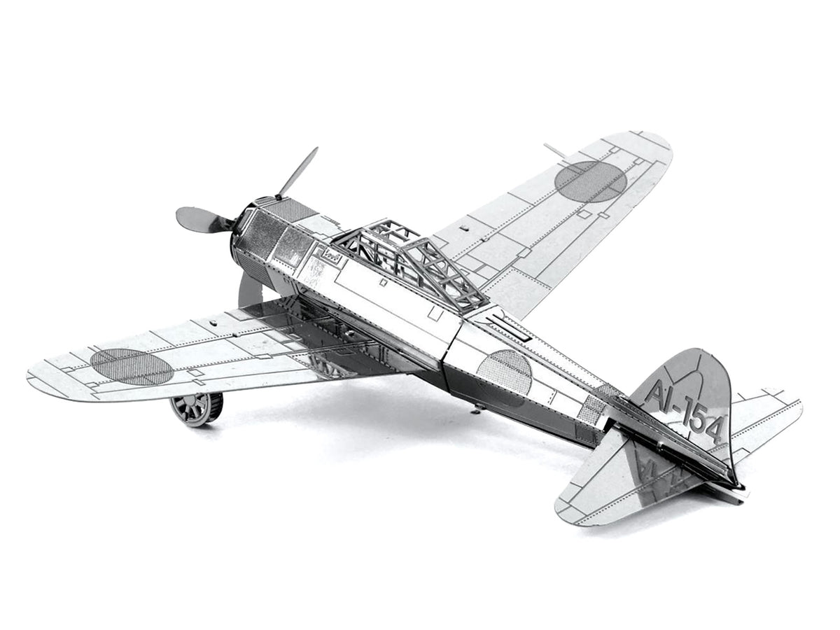 Model Kit Mitsubishi Zero Fighter Aircraft 'Imperial Japanese Navy Air Service' (Moderate Difficulty) Steel Model by Metal Earth