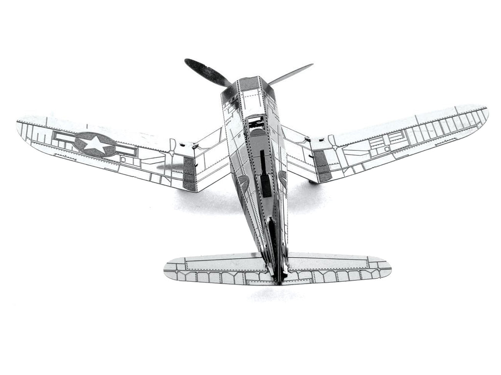 Model Kit Vought F4U Corsair Fighter Aircraft 'United States Navy' (Moderate Difficulty) Steel Model by Metal Earth