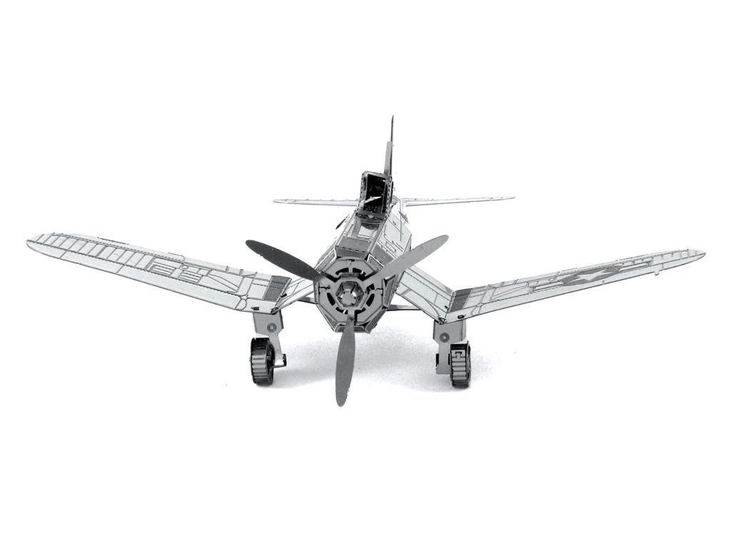 Model Kit Vought F4U Corsair Fighter Aircraft 'United States Navy' (Moderate Difficulty) Steel Model by Metal Earth