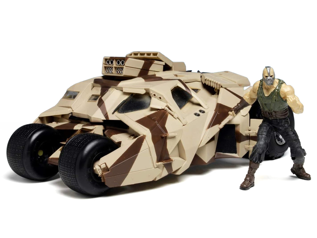 Skill 3 Model Kit Batmobile Tumbler with Bane Figure 'Batman Dark Knight Trilogy' Movie Franchise 1/25 Scale Model by Moebius