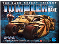 Skill 3 Model Kit Batmobile Tumbler with Bane Figure 'Batman Dark Knight Trilogy' Movie Franchise 1/25 Scale Model by Moebius