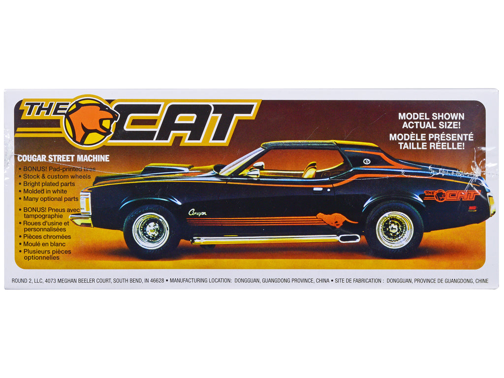Skill 2 Model Kit 1973 Mercury Cougar 'The Cat' 1/25 Scale Model by MPC