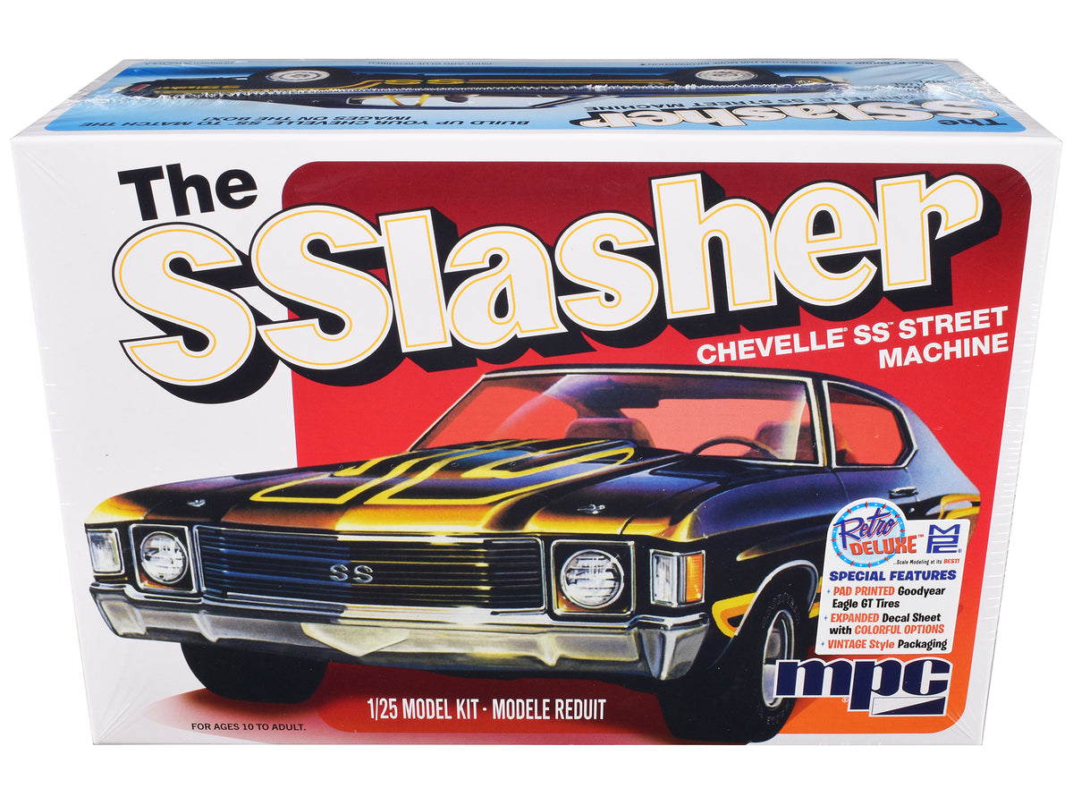 Skill 2 Model Kit Chevrolet Chevelle SS Street Machine 'The SSlasher' 1/25 Scale Model by MPC