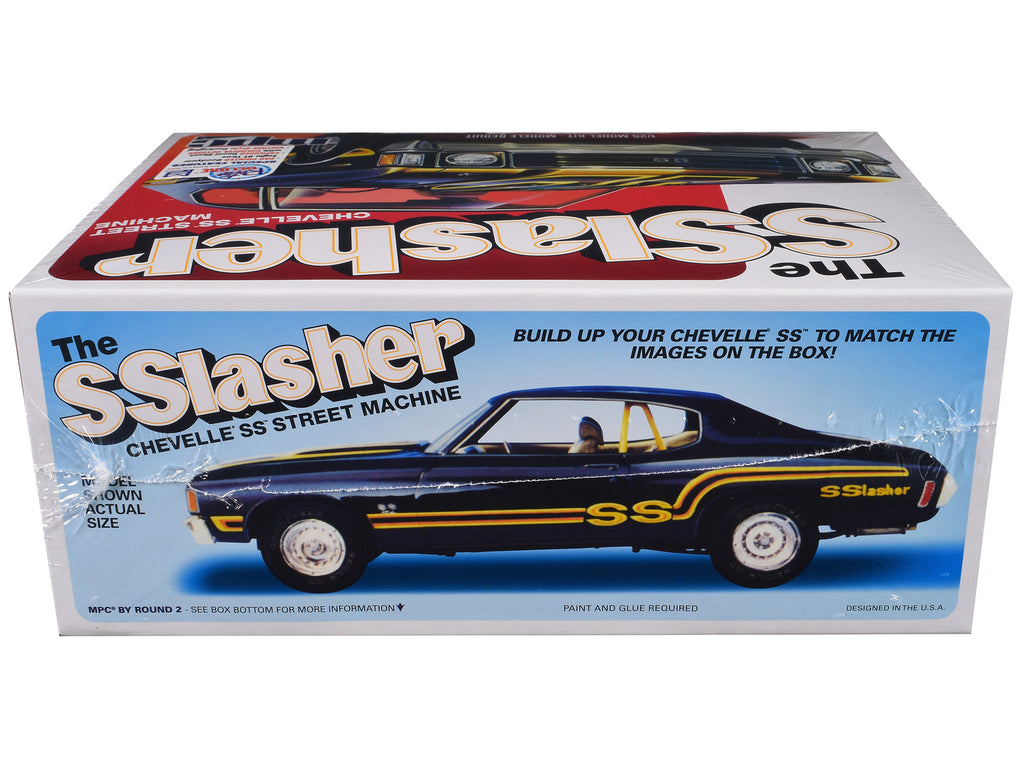 Skill 2 Model Kit Chevrolet Chevelle SS Street Machine 'The SSlasher' 1/25 Scale Model by MPC