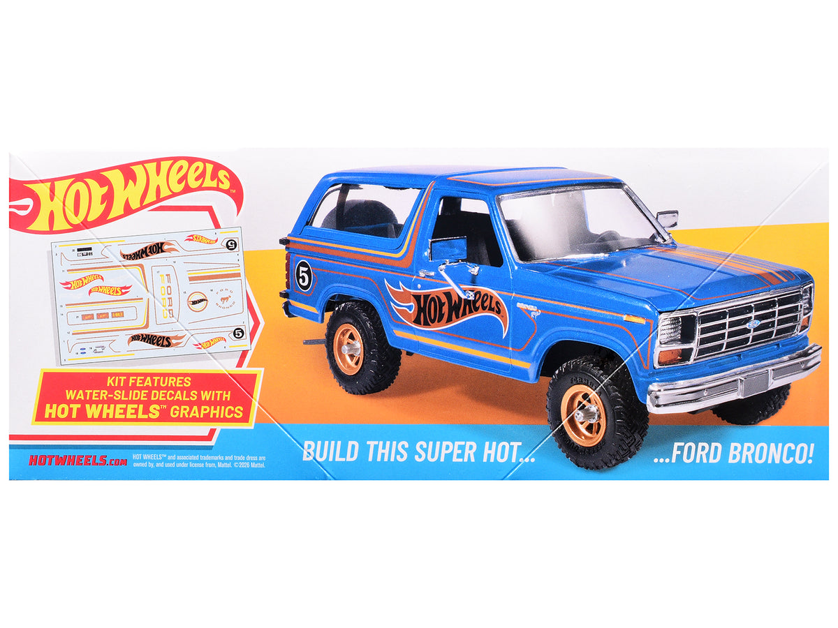 Skill 2 Model Kit Ford Bronco 4-Wheeler 'Hot Wheels' 1/25 Plastic Model by MPC