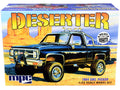 Skill 2 Model Kit 1984 GMC Pickup Truck (Molded in White) 'Deserter' 1/25 Scale Model by MPC